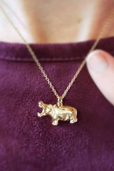 Hippo necklace by Jana Reinhardt